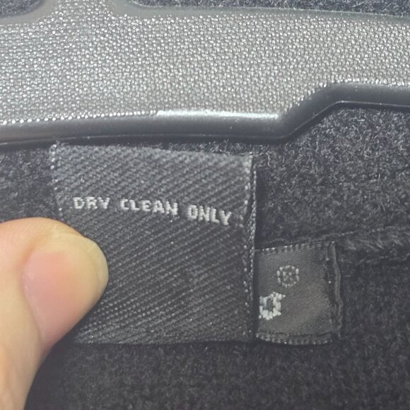 VTG 90s Tally-ho 100% Wool Floral Embroidered Zip Cardigan Jacket S Fall Artsy - Picture 6 of 9